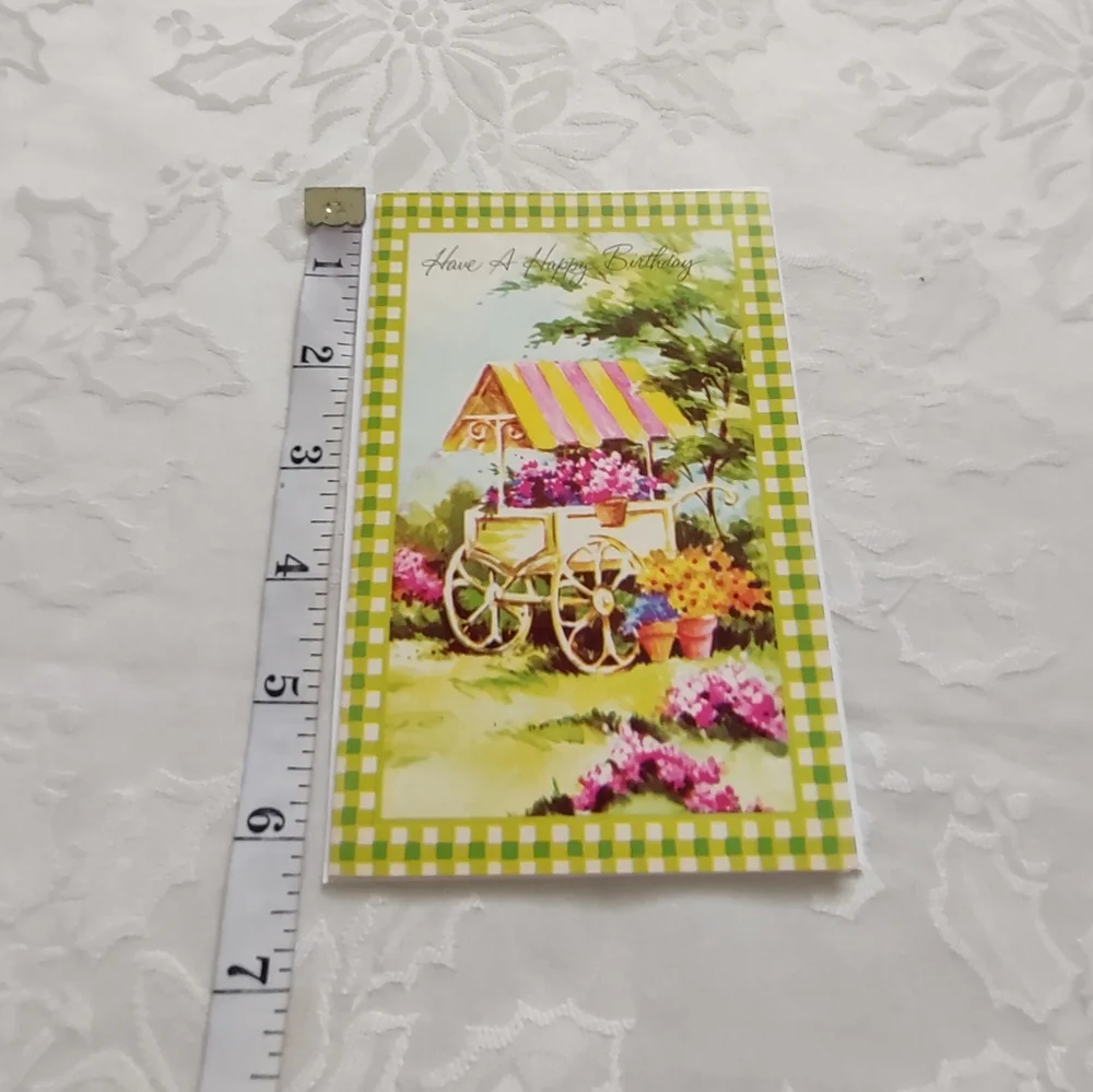 Vintage greeting birthday cards and envelopes